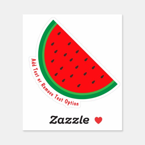 Sliced Watermelon   Sticker
