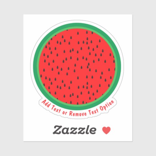 Sliced Watermelon   Sticker