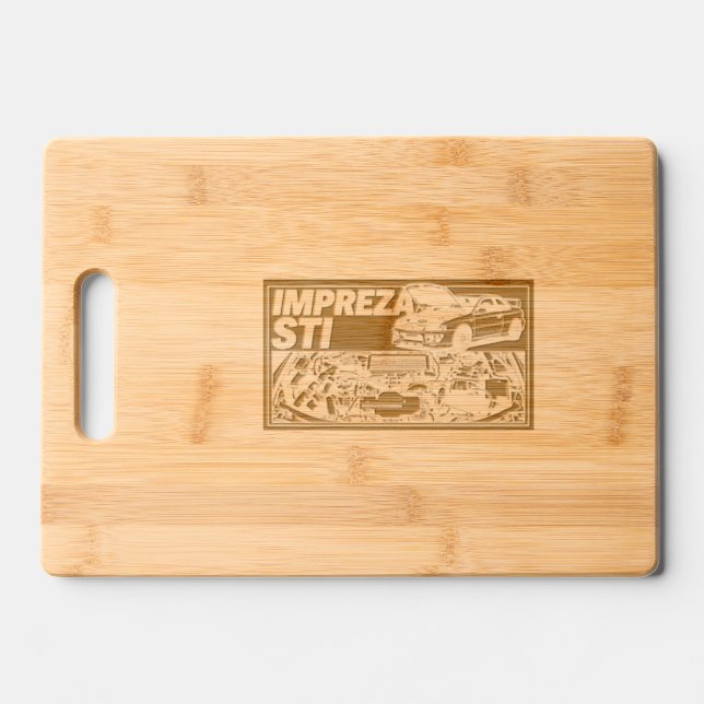  Slicer  Engraved Cutting Board (Front)
