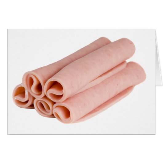 Slices of ham cards (Front Horizontal)
