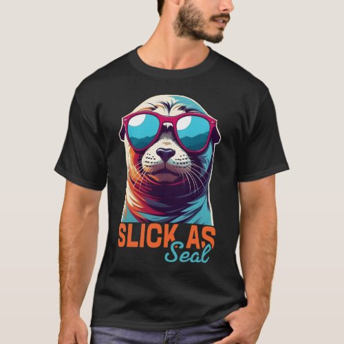 Slick As Seal Cool Seal Unisex T_Shirt