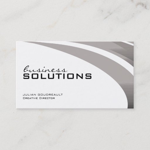 Customizable Slick Business Card