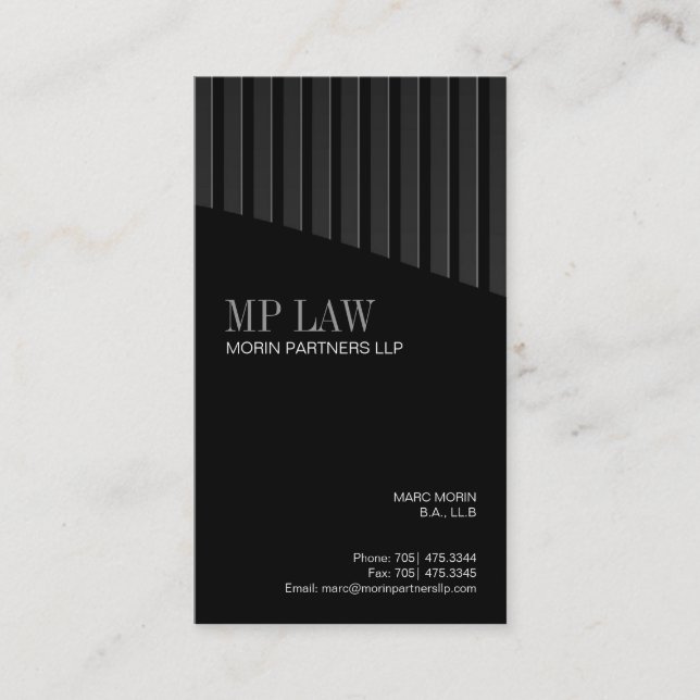 Slick Business Card (Front)