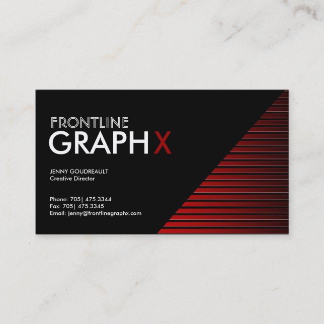 Slick Business Card (Front)