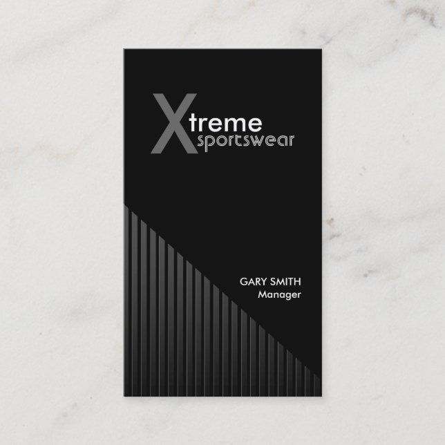 Slick Business Card (Front)