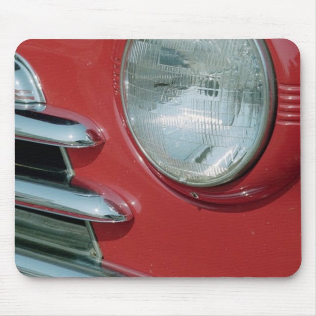 Slick Red Mouse Pad (Front)