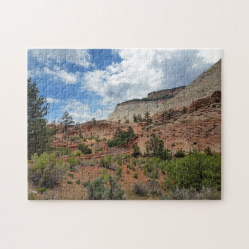 Slick Rock Zion National Park Utah Jigsaw Puzzle