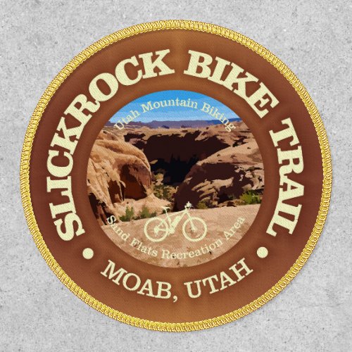 Slickrock Bike Trail cycling c Patch