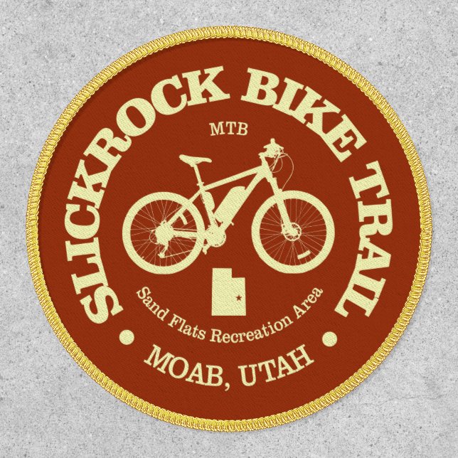 Slickrock Bike Trail (MTB)  Patch (Front)