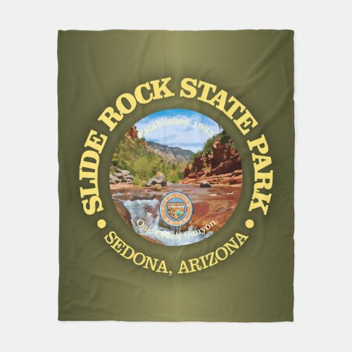 Slide Rock SP Fleece Blanket