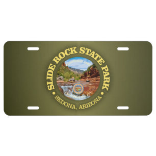Slide Rock SP License Plate