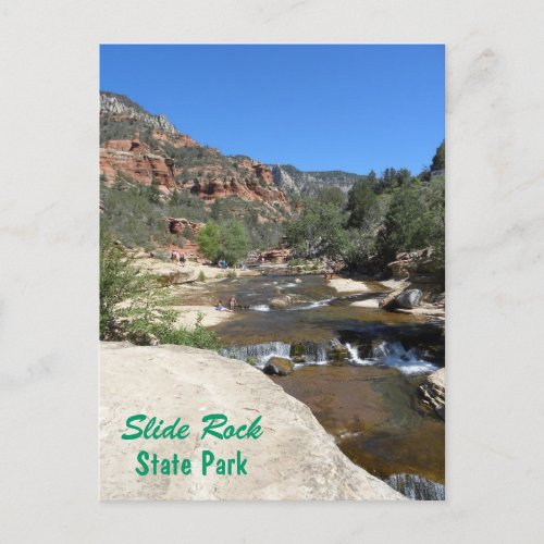 Slide Rock State Park postcard