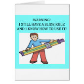 slide rule math humor (Front)