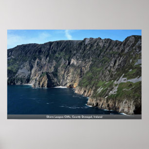 Slieve League Cliffs, County Donegal, Ireland Poster