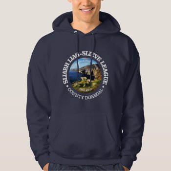 Slieve League (rd) Hoodie by NativeSon01 at Zazzle