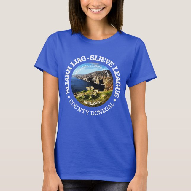 Slieve League (rd) T-Shirt (Front)