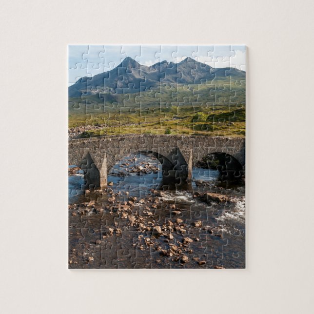 Sligachan Bridge, Isle of Skye, Scotland Jigsaw Puzzle (Vertical)