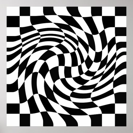 Slight Movement - Op Art Print | Zazzle