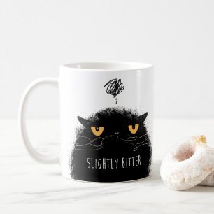 Slightly bitter coffee mug