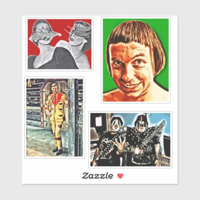 Slightly Odd Sticker Set Scrapbooking Journaling (Sheet)