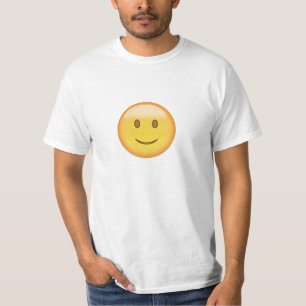 Slightly Smiling Face Emoji T-Shirt