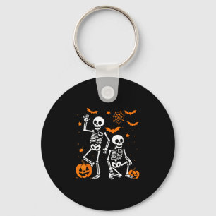 Slightly Subtle Resist Skeleton Trump Halloween Co Keychain