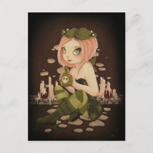 Slightly Toxic _ Poison Fairy post card