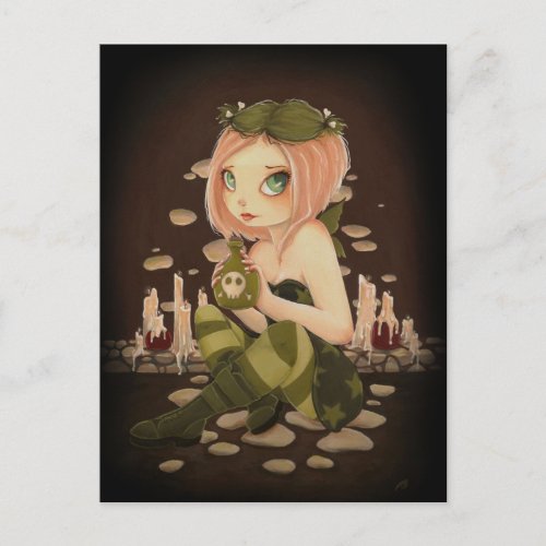Slightly Toxic - Poison Fairy post card