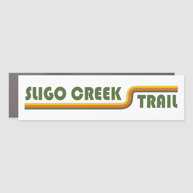 Sligo Creek Trail Car Magnet (Front)