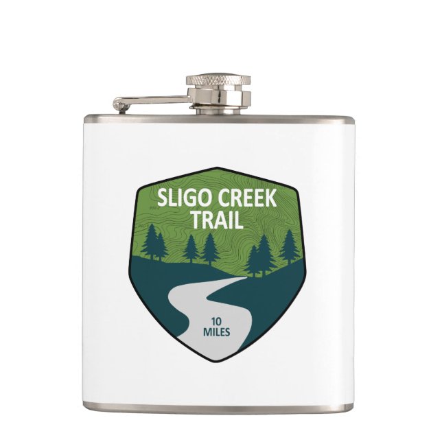 Sligo Creek Trail Flask (Front)