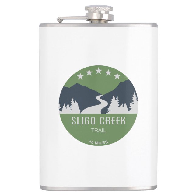 Sligo Creek Trail Flask (Front)