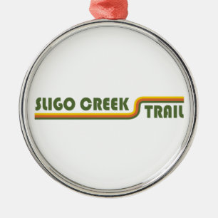 Sligo Creek Trail Metal Ornament