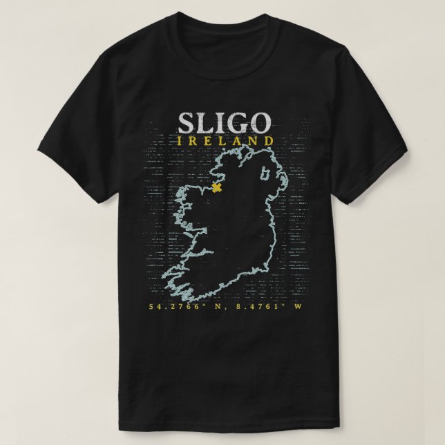 Sligo Ireland  T-Shirt (Design Front)