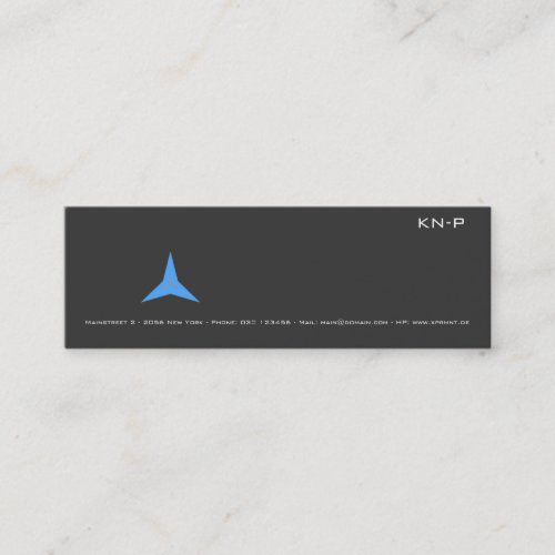 Slim BC Business Card Template