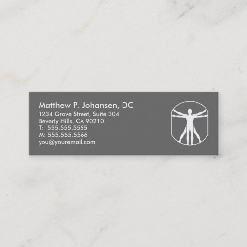 Slim Chiropractic Business Cards