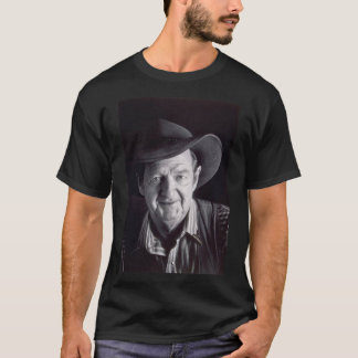 Slim Dusty- Black & White Classic T-Shirt