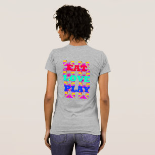 Slim fit Love and PlayT-Shirt T-Shirt