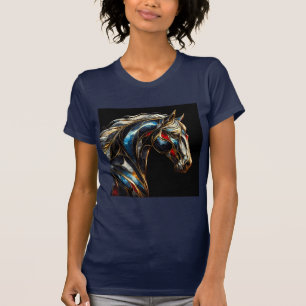 Slim Fit T-shirt With An Art Expression -17