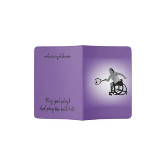 Slim Girl Para Tennis Passport Holder