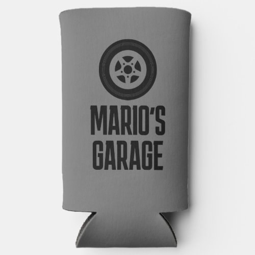 Slim Seltzer Can Coolers for man cave car garage
