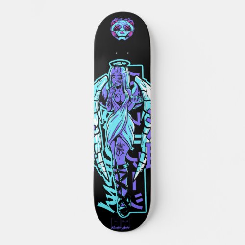 Slime angel skateboard