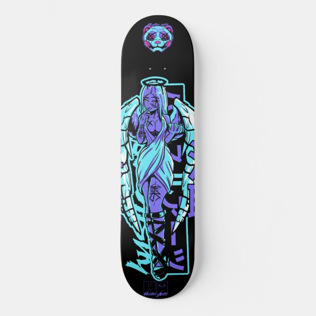 Slime angel skateboard (Front)