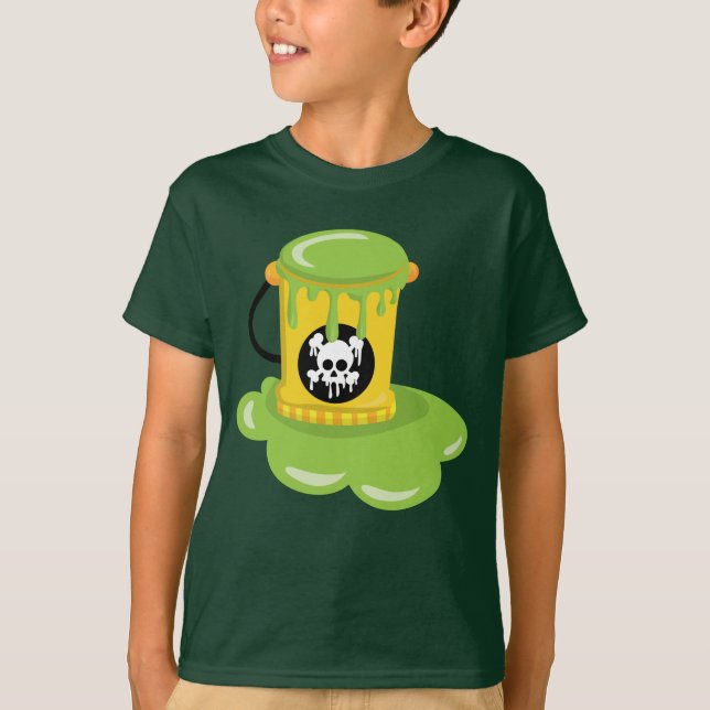 Slime Basic Hanes ComfortSoft® T-Shirt (Front)