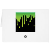 Slime dripping cards (Back Horizontal)