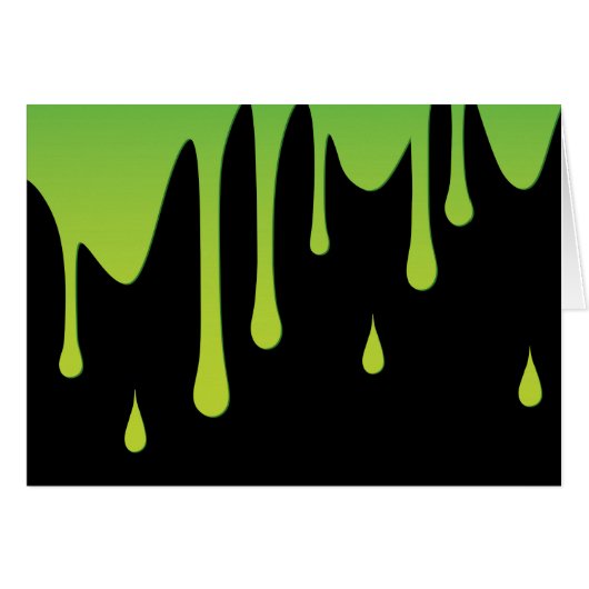 Slime dripping cards (Front Horizontal)