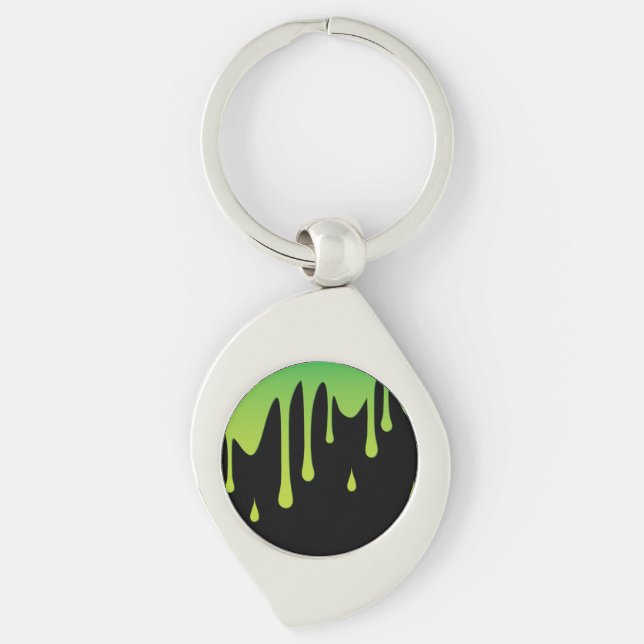 Slime dripping keychain (Front)