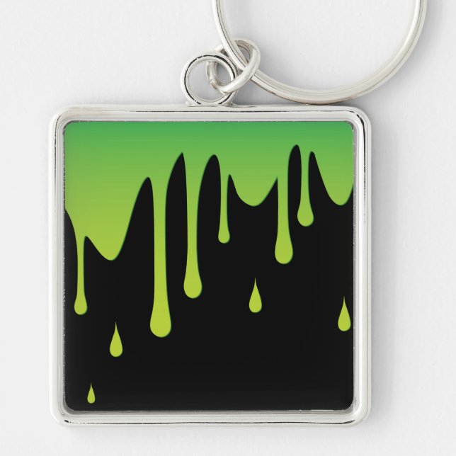 Slime dripping keychain (Front)