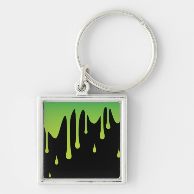 Slime dripping keychain (Front)