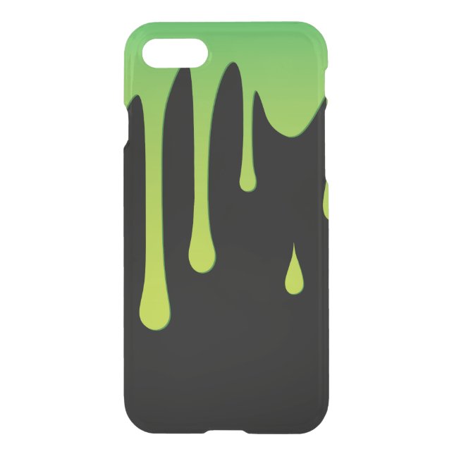 Slime dripping uncommon iPhone case (Back)