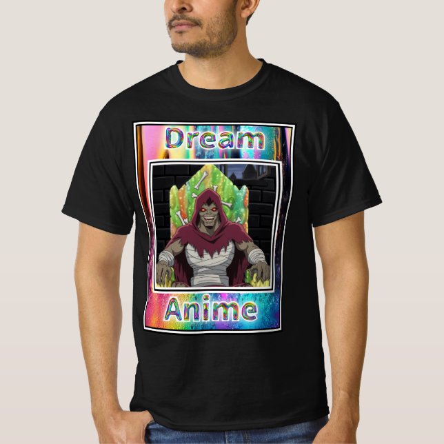 Slime King Dream Anime T-Shirt (Front)